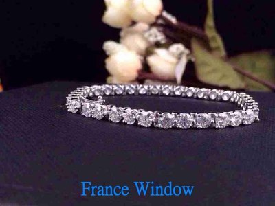 法國櫥窗  卡地亞 Cartier  鑽石手環滿圈鑽