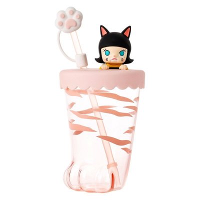 【熱賣下殺】POPMART泡泡瑪特 MOLLY放空的系列貓爪杯居家萌物可愛甜心