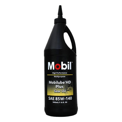 【易油網】MOBIL HD Plus 85W140 齒輪油 85W140 後差速器油 齒輪油 手排油