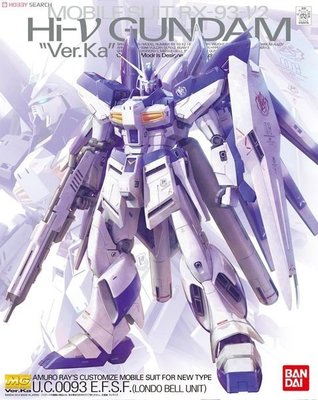 鋼彈uc MG 1/100 海牛鋼彈 Hi Nu Gundam Ver.Ka (起標價就是直購價)