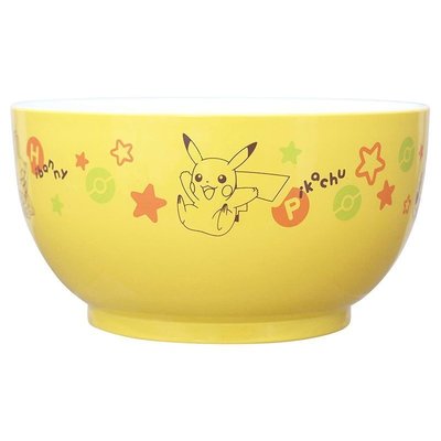“正品”日本制 金正陶器可愛卡通寵物小精靈皮卡丘耐摔樹脂兒童飯碗湯碗