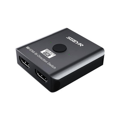 SGEYR 斯戈爾 KVM切換器HDMI2.0切屏器二進一出4K高清USB打印機共享器電腦顯示器鍵鼠