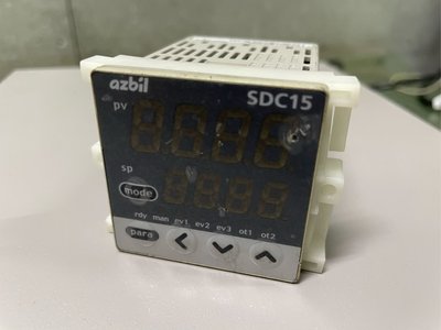 AZBIL SDC15 YAMATAKE Temp Controller C15TV0TA0300 溫度控制器(PLC)