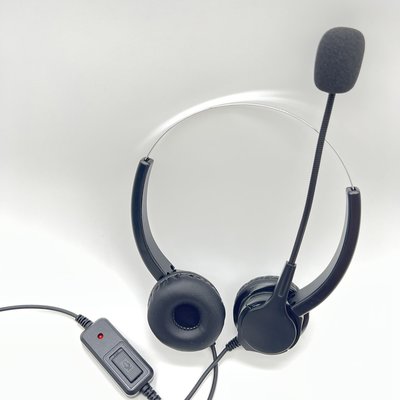 Cisco思科 CP-7821 話機專用 VoIP 電話 雙耳耳機麥克風 含調音靜音 音質清晰配戴舒適
