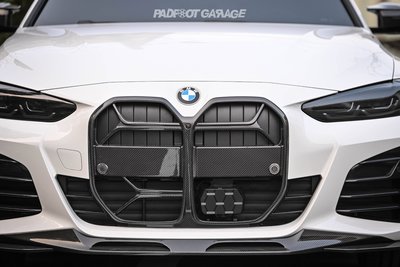 BMW G26 CSL款 熱壓碳纖維 水箱罩 鼻頭 乾式碳纖維 Carbon Grill 420 430 440
