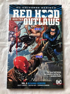 時光書 現貨 原版DC漫畫重生后紅頭罩合訂本3 Red Hood and the Outlaws