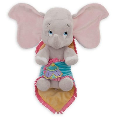 預購 美國帶回 新款 DISNEY Dumbo 可愛毛毯小飛象 玩偶 寶寶玩具 生日禮 彌月禮 療癒娃娃 公仔