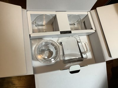 【黑狗兄】全新TOAST / DRIPDROP 玻璃茶具組～1壺2杯 ～耐熱玻璃