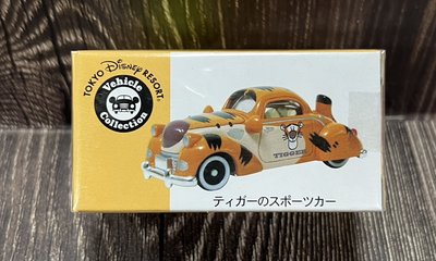 【G&amp;T】TOMICA 多美小汽車 東京迪士尼樂園限定 小熊維尼 跳跳虎車 009434
