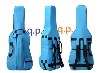 高級 立體加厚 舒適減壓背包 YKK拉鍊 大提琴袋 內襯絨布大提琴包 大提琴包袋 可放琴弓 有4/4或3/4或1/2可選