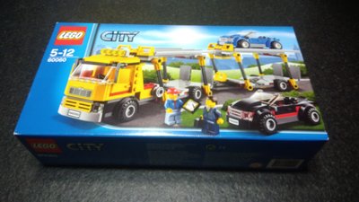 [二手]樂高, Lego 60060 汽車運輸車 卡車 賽車