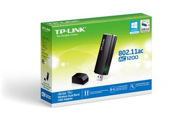 【S03 筑蒂資訊】含稅 免運 TP-LINK ARCHER T4U AC1200雙頻無線網路卡 USB3.0 附延長線