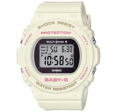 日本正版 CASIO 卡西歐 Baby-G BGD-5700-7JF 女錶 手錶 電波錶 太陽能充電 日本代購