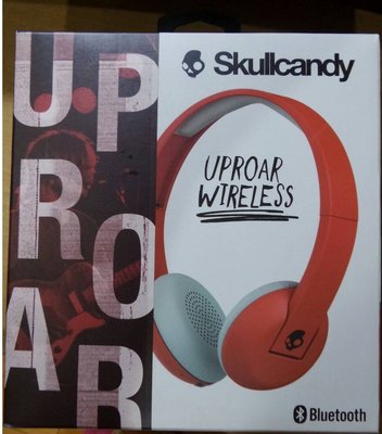 ~Skullcandy UPROAR Wireless 阿波羅 藍芽耳機 (全新正品，原廠保固)