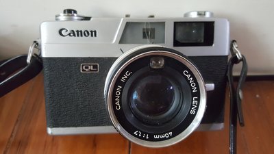 1.Canon Canonet QL17 40mm F1.7 佳能 經典旁軸相機 底片相機