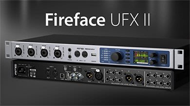 禾豐音響 RME FIREFACE UFX II 錄音介面 全新二代 公司貨保1年 另Apogee