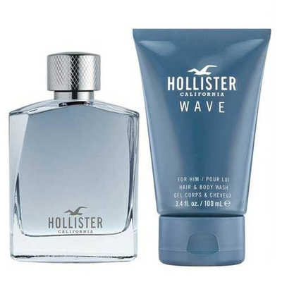 【現貨】Hollister California Wave 加州海浪 男性淡香水組-妮子海淘美妝