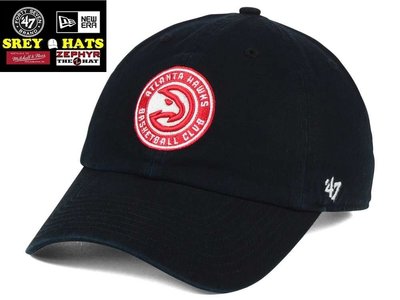 [SREY帽屋]預購＊47 Brand CLEAN UP NBA 亞特蘭大老鷹 經典LOGO 美國純正購入 棒球帽 老帽