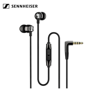 Sennheiser CX300S耳塞式3.5mm入耳式有線耳機雙純低音立體聲遊戲耳機耳機帶麥克風降噪音量控制HIFI耳