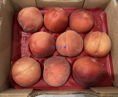 美兒小舖COSTCO好市多代購～進口空運 美國水蜜桃(1.8kg/盒)當季鮮採商品