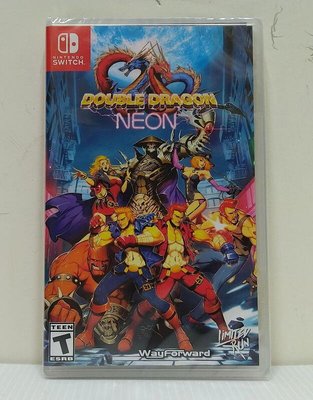 [現貨]Switch雙截龍 霓虹Double Dragon Neon(全新未拆)全球限量實體遊戲