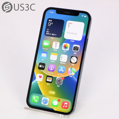 【US3C-高雄店】台灣公司貨 Apple iPhone 12 Pro 128G 藍色 6.1吋 A14仿生晶片 臉部辨識 UCare延長保固6個月