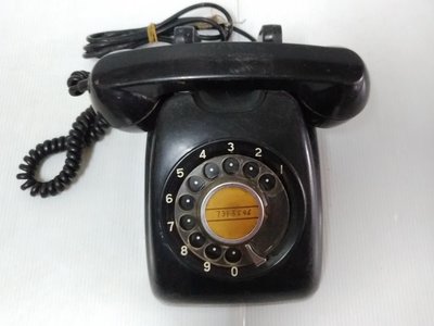 【寶來塢】早期 60年代 旋轉 轉盤式電話 撥盤式 復古 仿古 古董造型