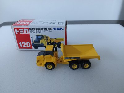 (多美小車)TOMY No 120 KOMATSU  ARTICULATED DUMP TRUCK 工程卡車(A400)