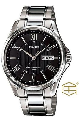 【天龜】CASIO 型男時尚腕錶 MTP-1384D-1A