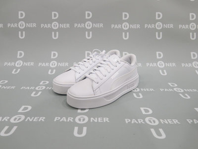 【Dou Partner】PUMA Smash Platform 女款 休閒鞋 運動鞋 戶外 390758-01