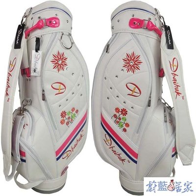 【熱賣精選】DBAIHUK 高爾夫球袋 女款高爾夫球包 特色繡花球桿包