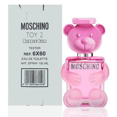 《尋香小站 》Moschino Toy 2 Bubble Gum  泡泡熊女性淡香水 100ml TESTER包裝