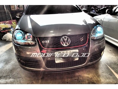 DJD19100715 VW GOLF5  GTI 8000K 高品質HID燈泡更換服務