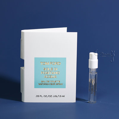 Tom Ford 地中海系列 青草微風 清新版 Acqua 中性淡香水 1.5ML 可噴式 超稀有 試管香