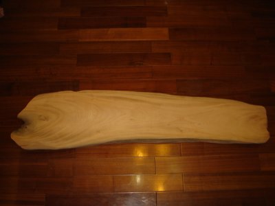 台灣黃櫸木原木型木板