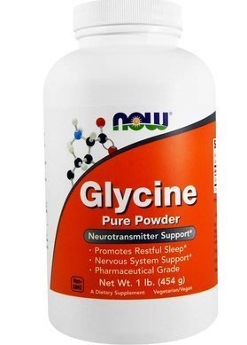 Now Foods glycine 甘氨酸 100% 454 克