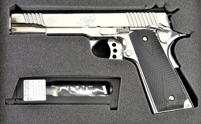 JHS（（金和勝 生存遊戲專賣））不鏽鋼 1911 KIMBER CO2 手槍