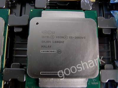 Intel E5-2603 v3 SR20A 正式版 6C6T LGA2011-3 X99