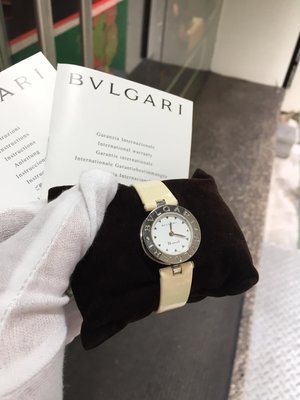 典精品名店 BVLGARI 寶格麗 真品 B.zero1 系列 BZ22S 女錶 手錶 現貨