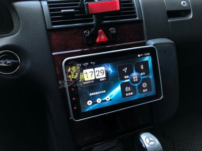 富馳汽車音響 BENZ W210 E系列 汽車音響改裝安卓導航8吋觸控影音主機