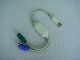 PS2 轉 USB 轉接線