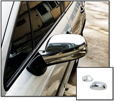 圓夢工廠 Peugeot 407 2004~2010 改裝 鍍鉻銀 後視鏡蓋 後照鏡蓋 照後鏡蓋 保護飾貼