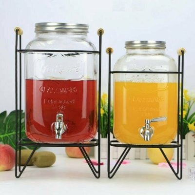 玻璃罐透明果汁罐(請看商品介紹)  酵素玻璃罐  帶龍頭玻璃罐(5公升/8公升)