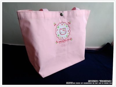 《煙薰草堂》早期 Hello Kitty 購物袋 手提袋 ~ 粉色 SOGO