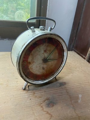 阿公的舊情人 Seiko 機械鐘 鬧鐘 鐵製 日製