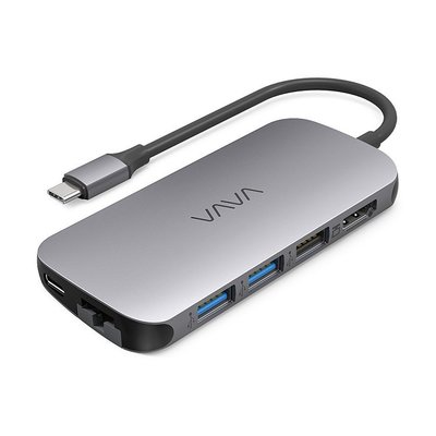 VAVA 8合1集線器 VA-UC006 USB Type-C H MacBook  Hub【AA050003】