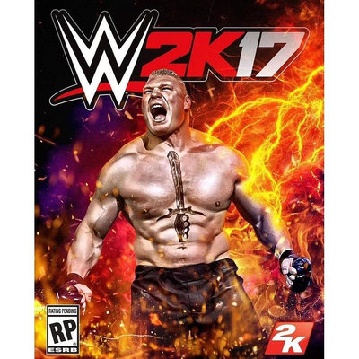 電玩界 美國職業摔角聯盟2K17 送修改器 WWE 2K17 PC電腦遊戲光碟