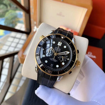 Connie代購#歐米茄手錶海馬系列海洋宇宙300米OS計時功能機芯男腕錶 尺寸：直徑41mm厚12mm氣質經典 三號店