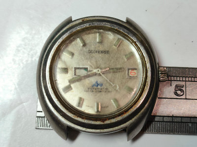 GODHORSE 男機械錶，目前不走，未測試 …偉哥大人賣早期老二手中古古董機械錶.廳小塑盒
