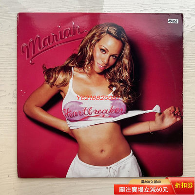 Mariah Carey 黑膠 LP heartbreake 黑膠 唱片 國際【伊人閣】-2278